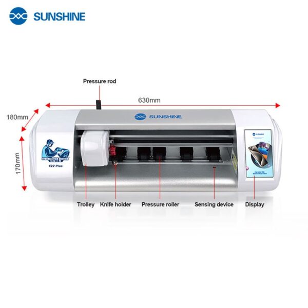 Sunshine Y22 Plus 16 Inches Unlimited Times Film Cutting Machine - Image 3