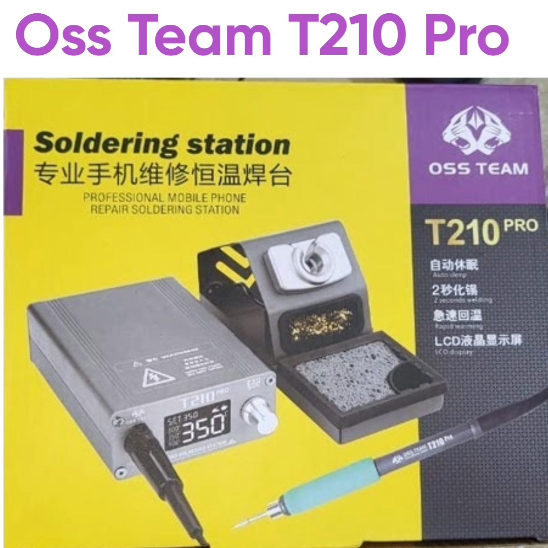 oss t210 pro soldering station with 3 bit oss t210 pro soldering station with 3 bit