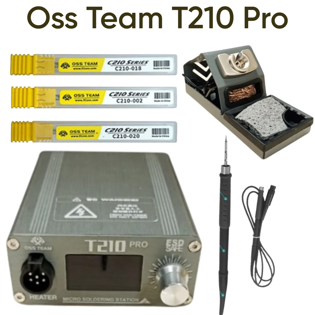 oss t210 pro soldering station with 3 bit oss t210 pro soldering station with 3 bit