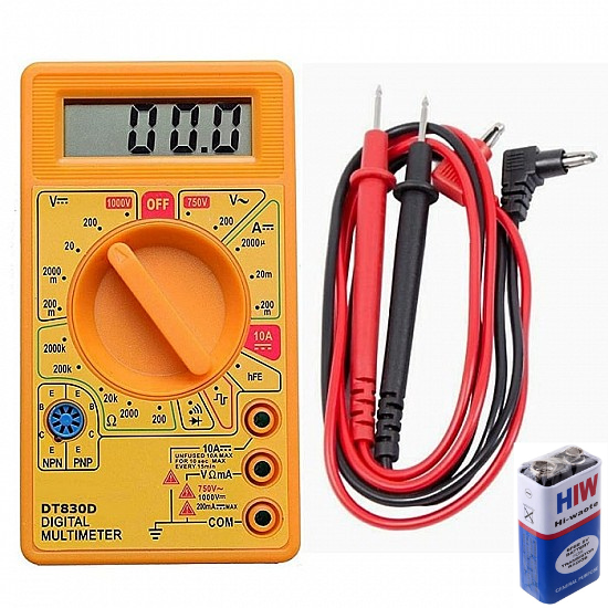 unity dt 830d digital multimeter unity dt 830d digital multimeter