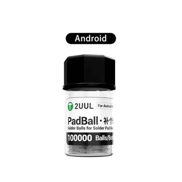 2uul pb02 padball solder balls for android – 100000 balls/bottle