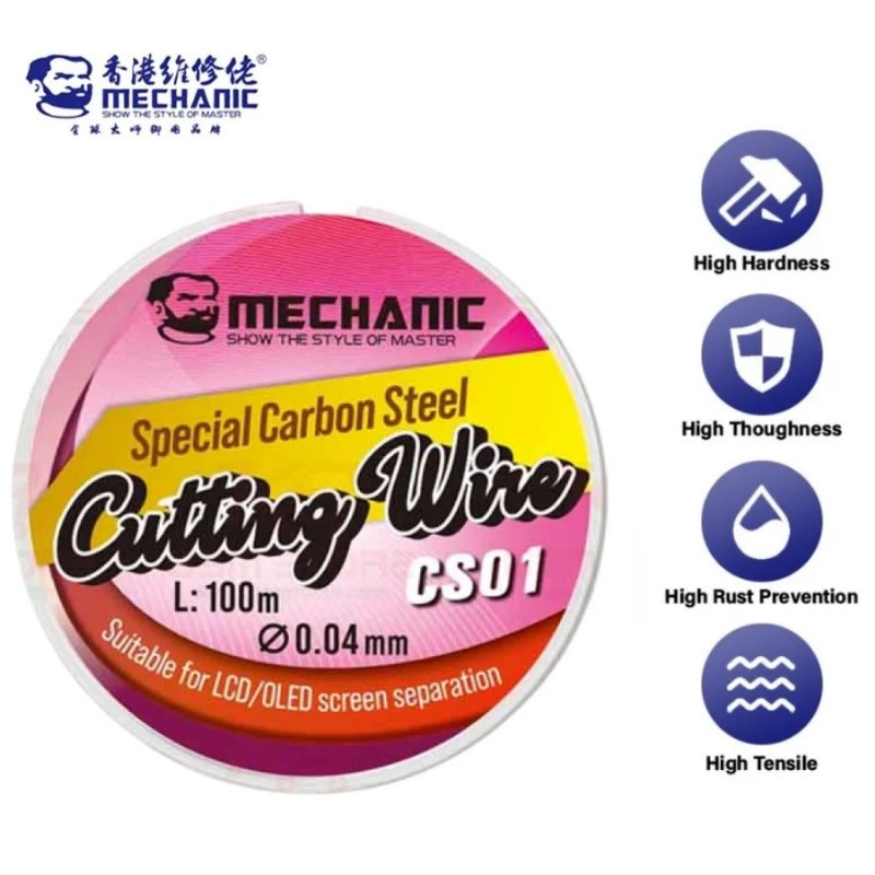 mechanic cs01 0.4mm cutting wire combo offer 3pcs mechanic cs01 0.4mm cutting wire combo offer 3pcs