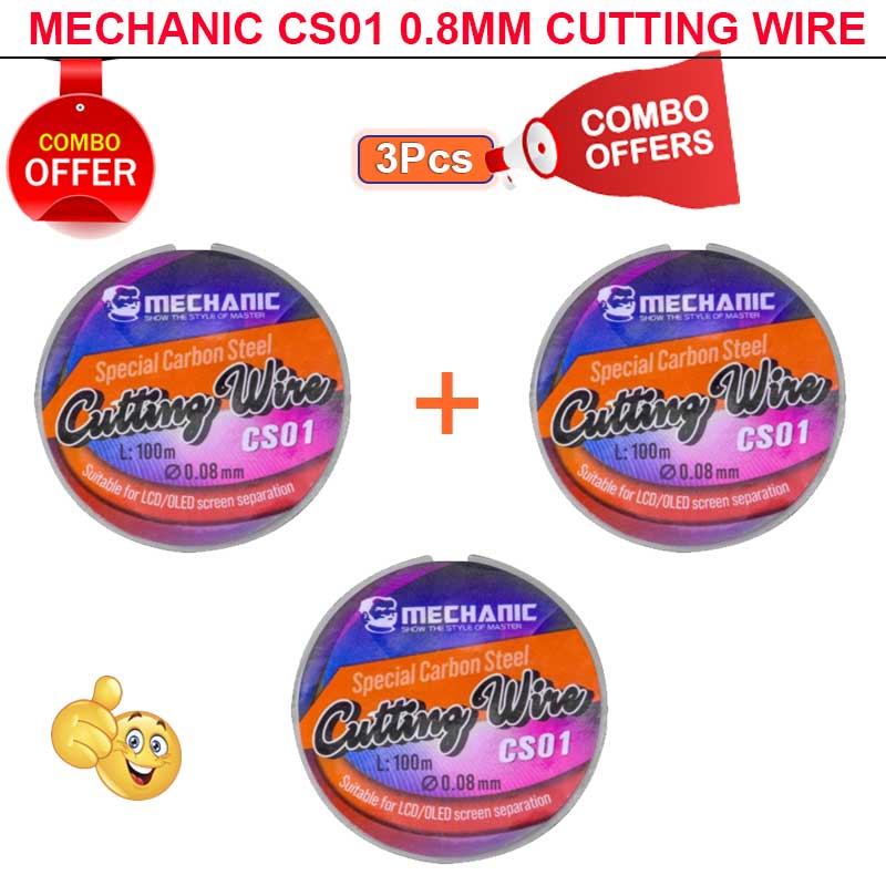 mechanic cs01 0.8mm cutting wire 3pcs combo offer mechanic cs01 0.8mm cutting wire 3pcs combo offer