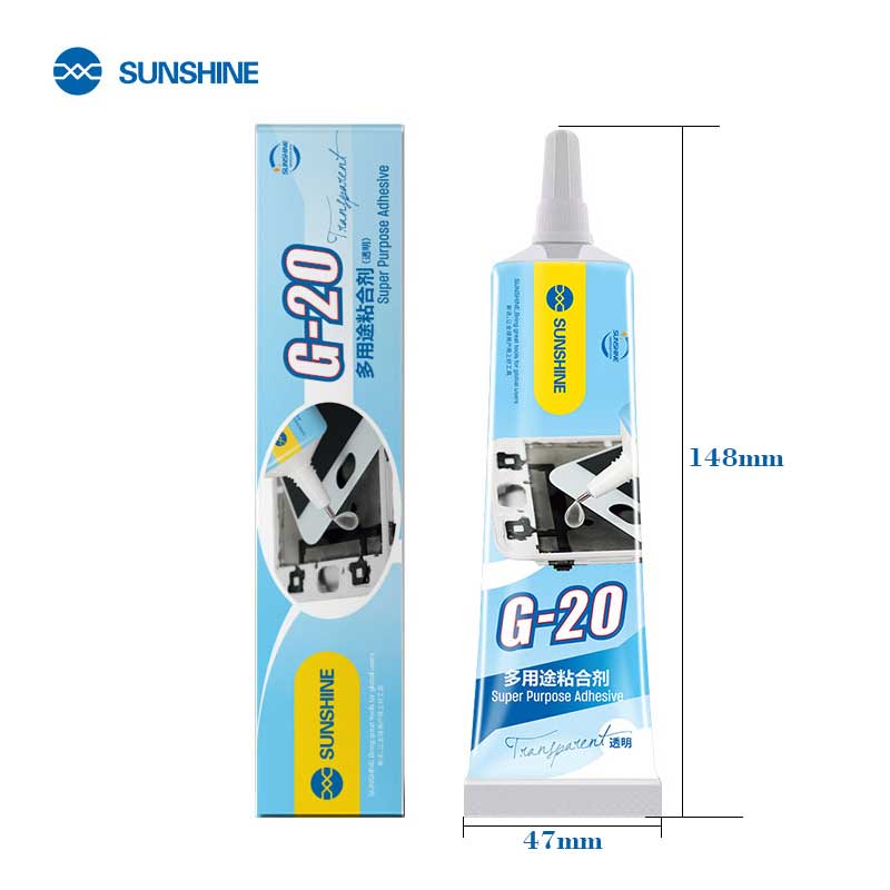 sunshine g 20 50ml transparent adhesive combo 3 pcs sunshine g 20 50ml transparent adhesive combo 3 pcs