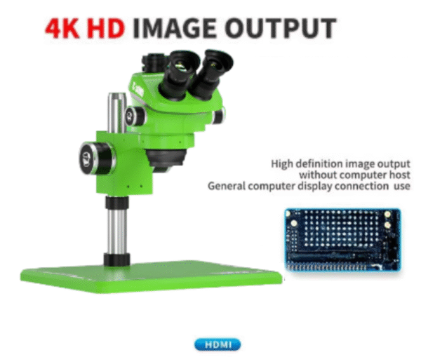 mechanic mic3 b11 microscope (green) with 0.5x lence