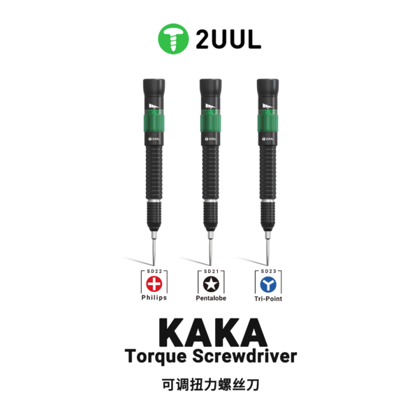2uul sd23 kaka torque screwdriver for phone repair tri point 0.6mm