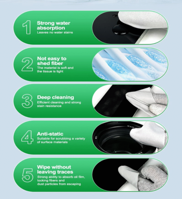 Relife Rl-045a 100pcs Screen Cleaning Dust-Free Cloth - Image 3