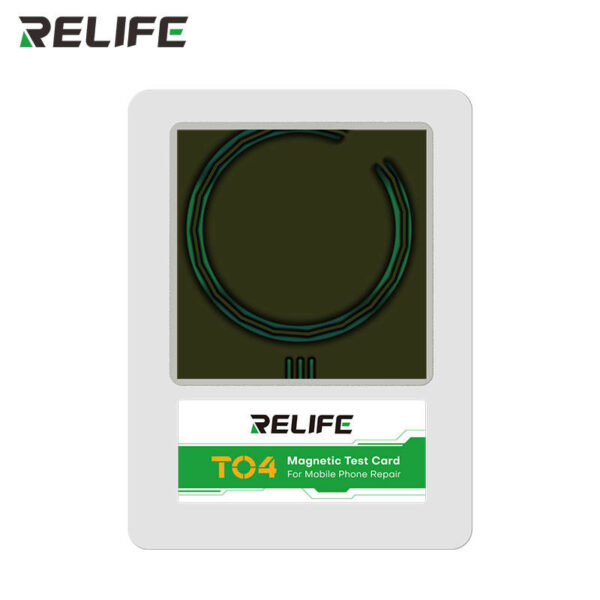 Relife TO4 Magnetic Pole Observation Magnetic Card for Phone Repair - Image 2