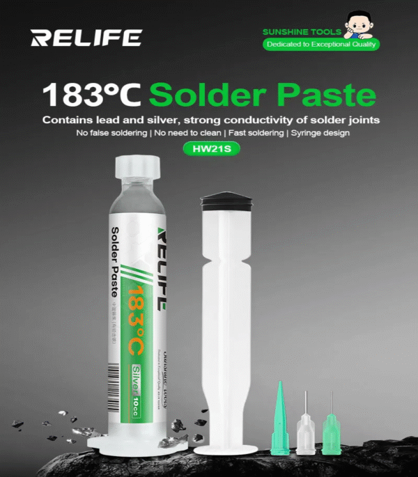 Relife HW21S 183° Solder Paste - Image 2