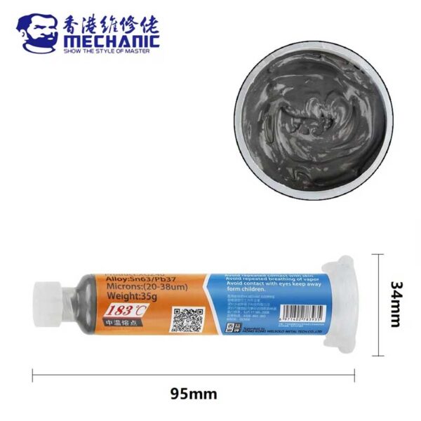 Mechanic XG-Z40 35G 183°c Solder Paste - Image 5