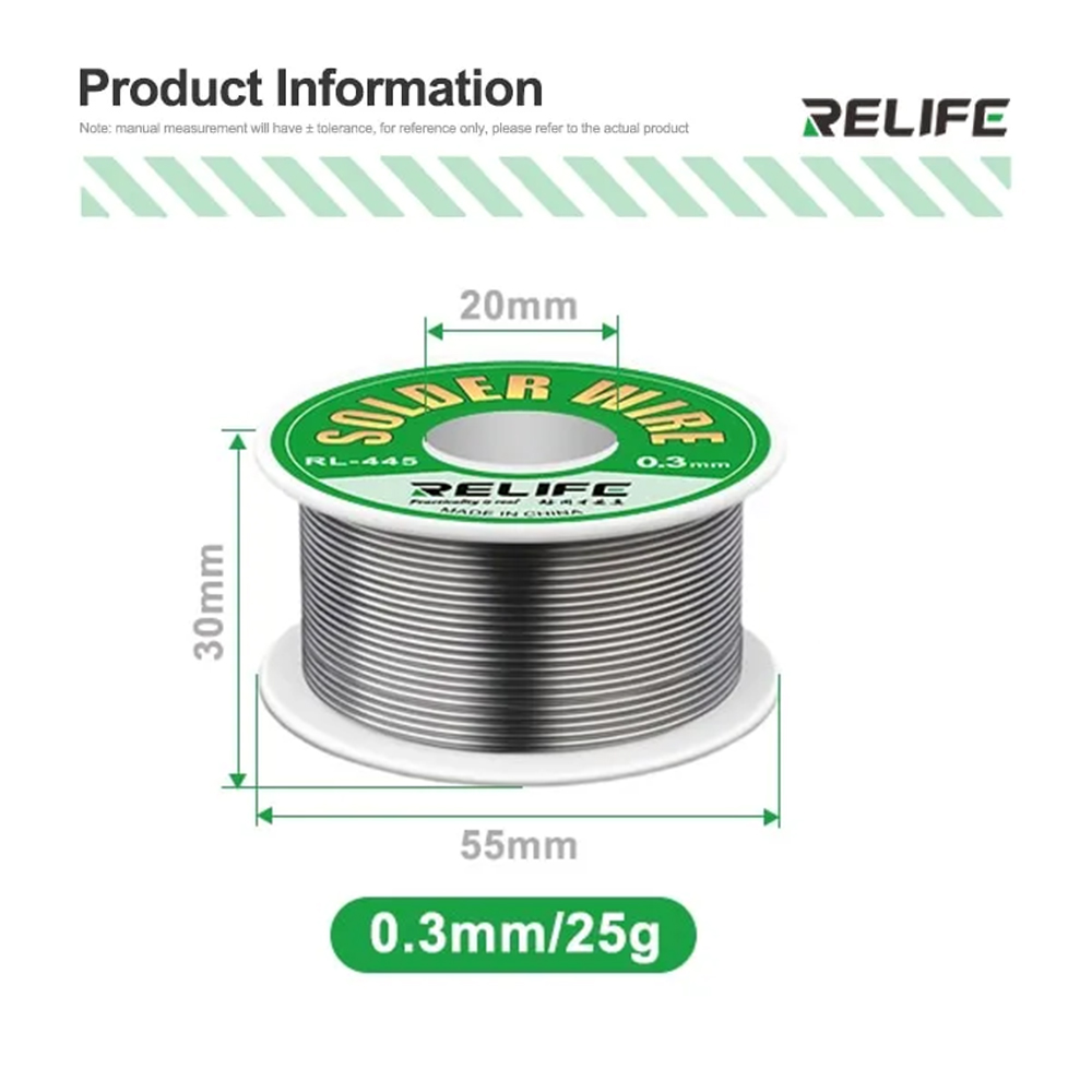 relife rl 445 25g 0.3mm solder wire combo of 4 pcs relife rl 445 25g 0.3mm solder wire combo of 4 pcs
