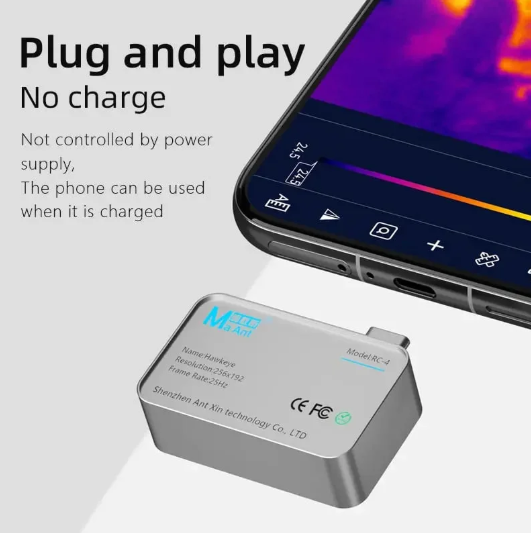 maant hawk eye rc 4 256x192 hd type c infrared thermal imaging camera maant hawk eye rc 4 256x192 hd type c infrared thermal imaging camera