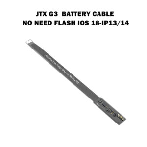 jtx g3 battery cable no need flash ios 18 for ip13/13m/13pm/14/14p/14pm