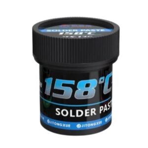 jtx 158°c 50g medium temperature solder paste for soldering and ic reballing
