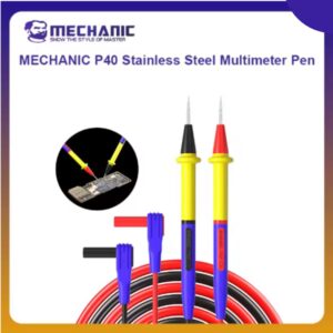 mechanic p40 1000v/20a 0.2mm high stainless steel multimeter pen