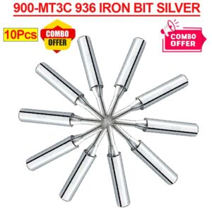 900 mt3c 936 iron bit silver 10 pcs combo set900 mt3c 936 iron bit silver 10 pcs combo set