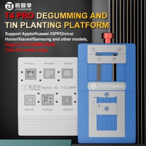 jtx t4 pro chips glue removal and reballing platform for ios and android