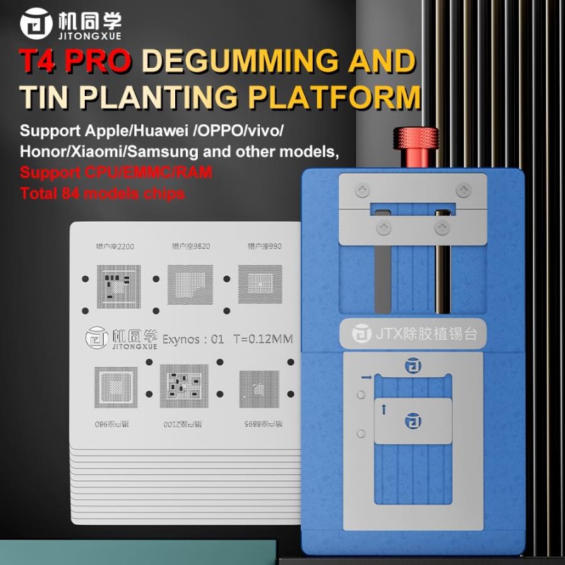jtx t4 pro chips glue removal and reballing platform for ios and android jtx t4 pro chips glue removal and reballing platform for ios and android